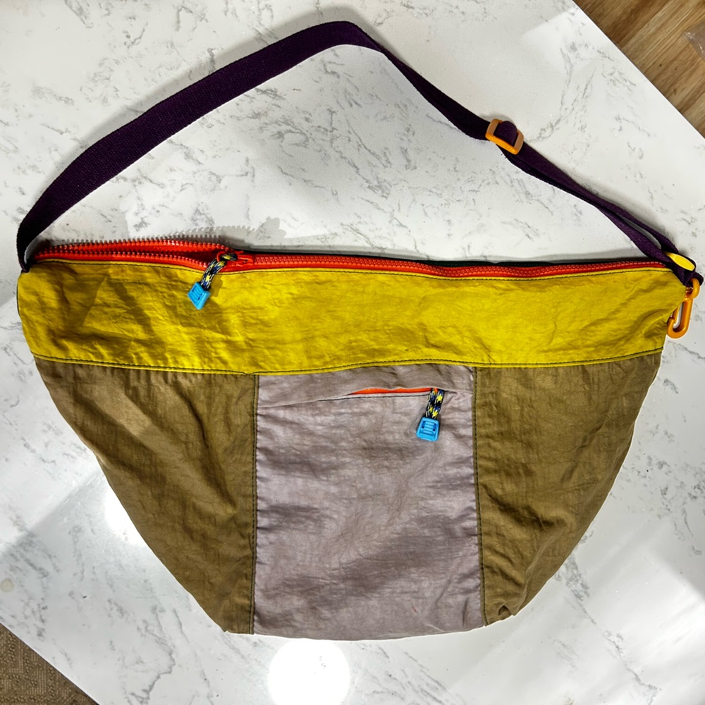Urban Outfitters Colorful Multi-Pocket Shoulder Bag